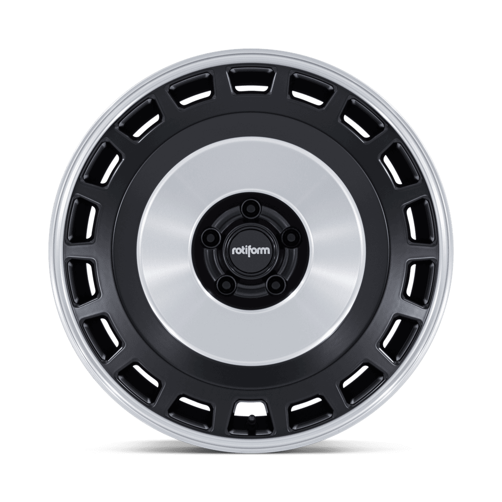 Rotiform ZBF Matte Black w/ Machined Face wheel - view 3