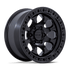 KMC KM550 Riot SBL Satin Black wheel