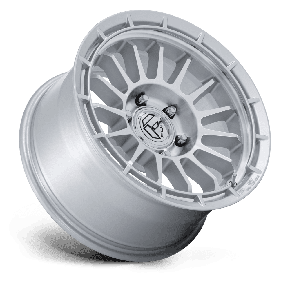 Fuel Off-Road Ascend Gloss Silver w/ Machined Face wheel - view 2