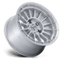 Fuel Off-Road Ascend Gloss Silver w/ Machined Face wheel - view 2