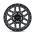 KMC KM544 Mesa Satin Black w/ Gray Tint wheel - view 3
