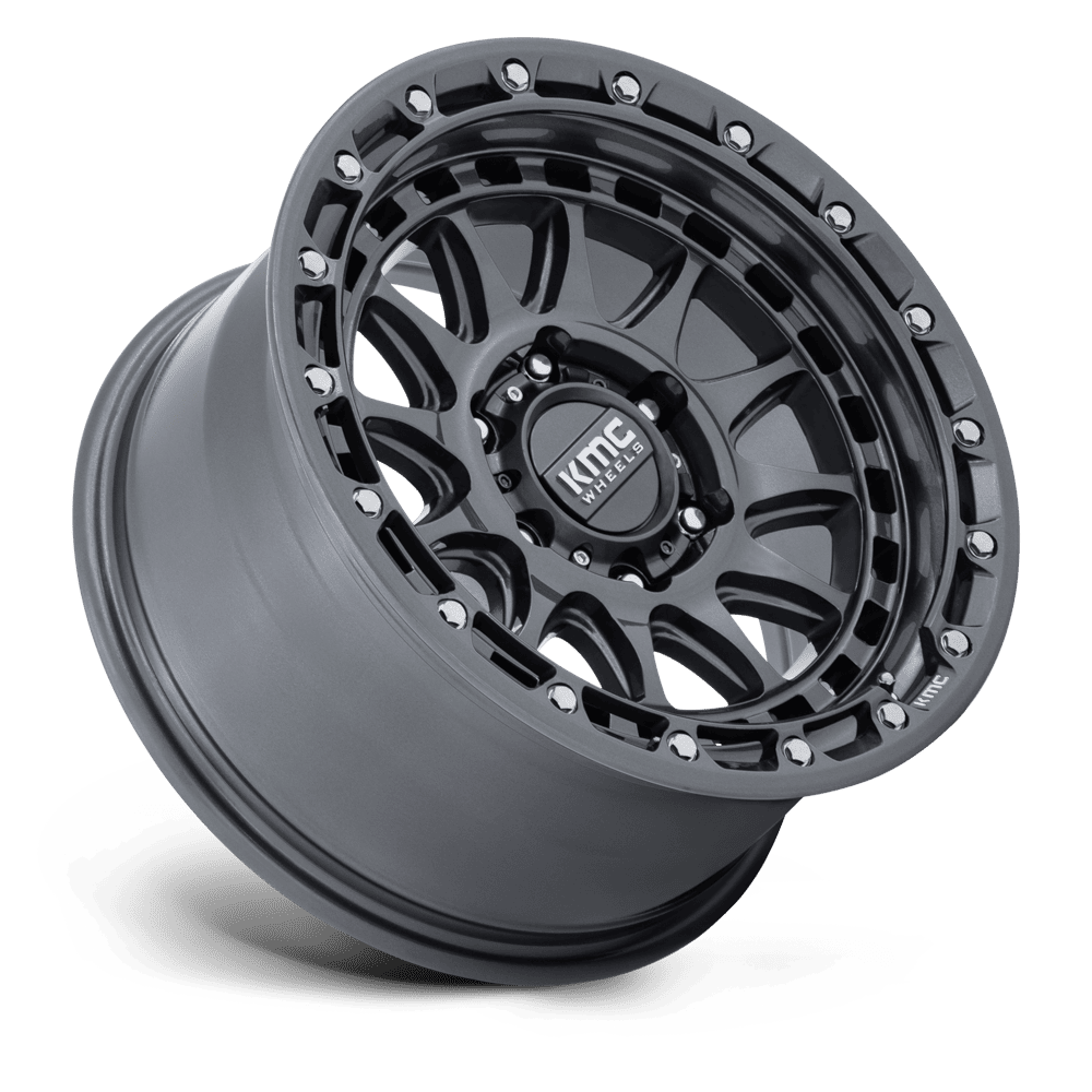 KMC KM556 Crux Gloss Gunmetal wheel - view 2