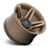 Fuel Off-Road SFJ Matte Bronze wheel - view 2