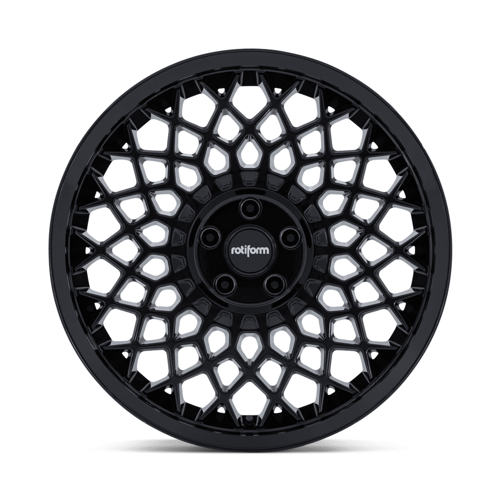 Rotiform CJJ Gloss Black wheel - view 3