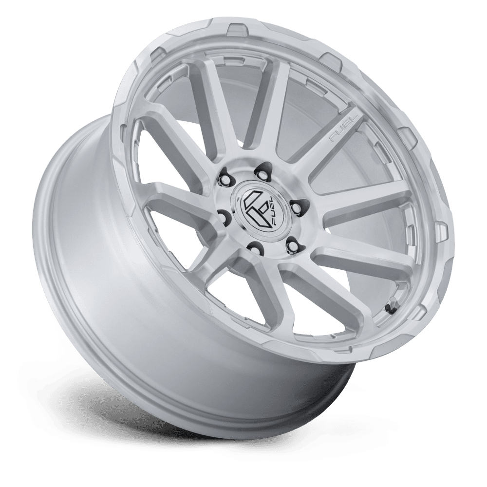 Fuel Off-Road Circuit Gloss Silver w/ Machined Face wheel - view 2