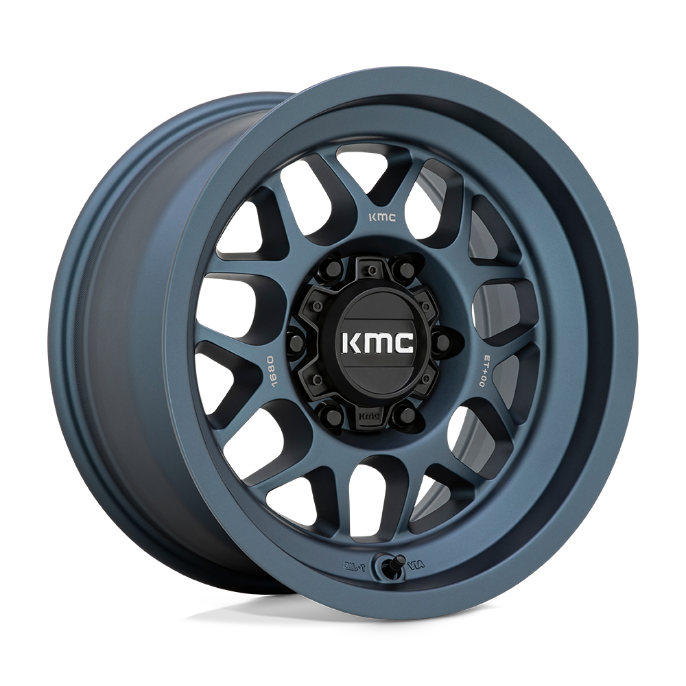 KMC KM725 Terra Metallic Blue wheel