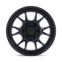 KMC KM729 Range Matte Black wheel - view 3