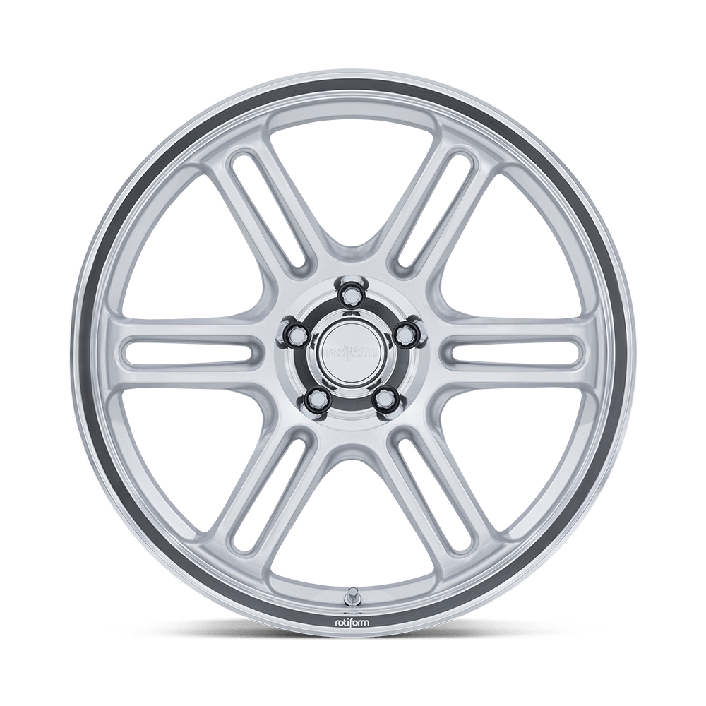 Rotiform RPS Matte Silver w/ Diamond Cut Lip wheel - view 4