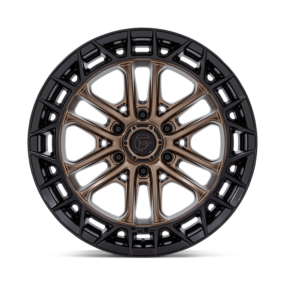Fuel Off-Road Celsius Matte Bronze w/ Matte Black Lip wheel - view 3