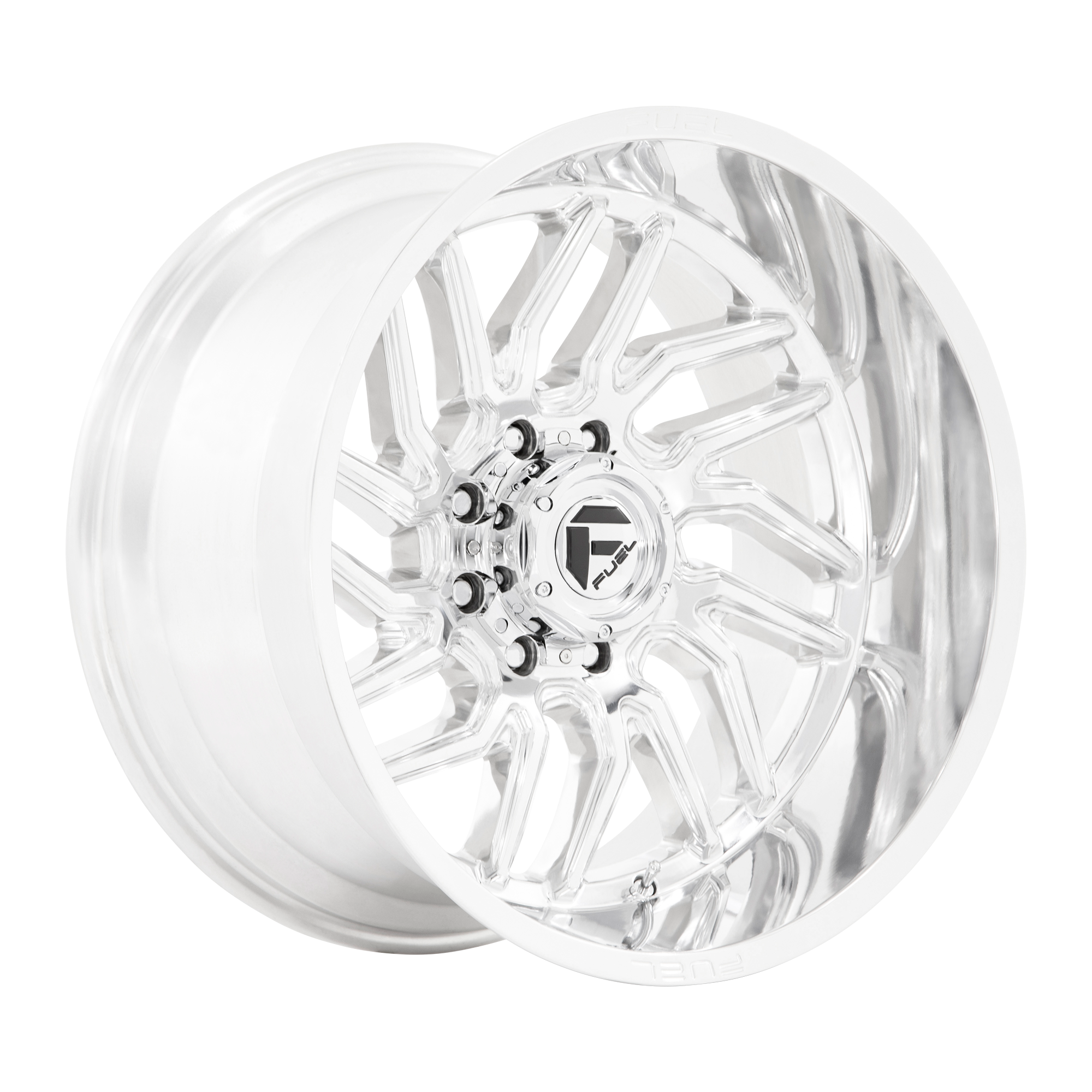 Fuel Off-Road Hurricane Polished Milled wheel