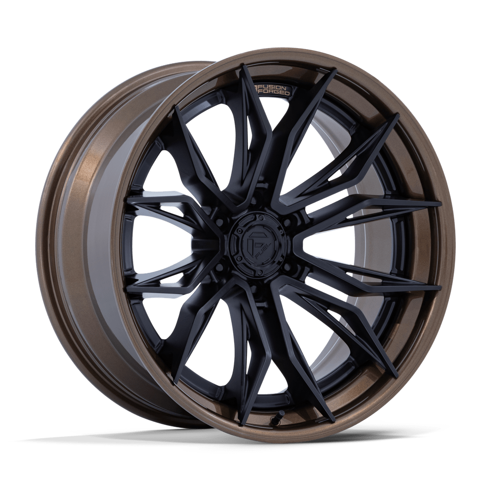 Fuel Off-Road Mutiny Matte Black w/ Gloss Bronze Lip wheel