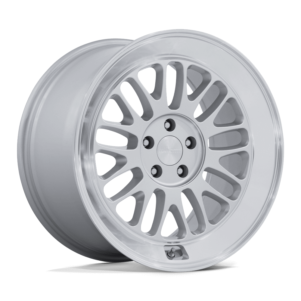 Rotiform SCP Gloss Silver w/ Diamond Cut Lip wheel