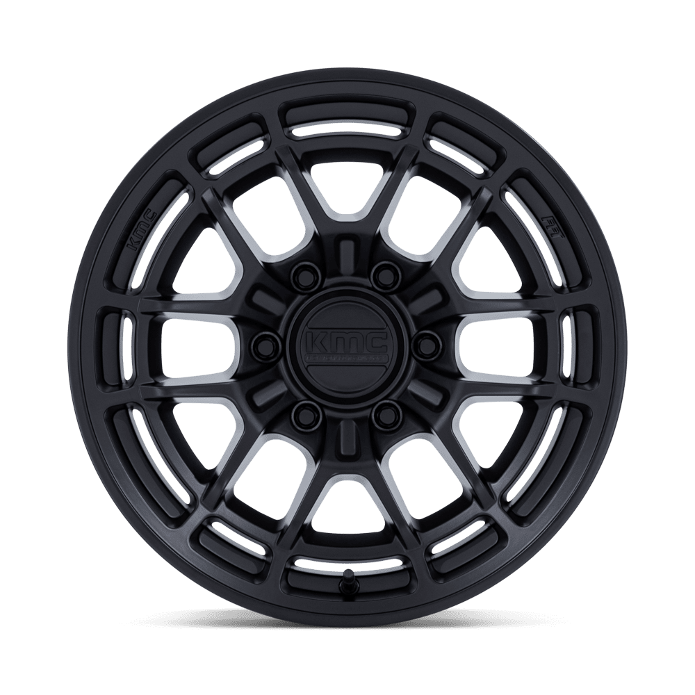 KMC KM732 Archer Matte Black wheel - view 3