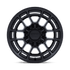 KMC KM732 Archer Matte Black wheel - view 3