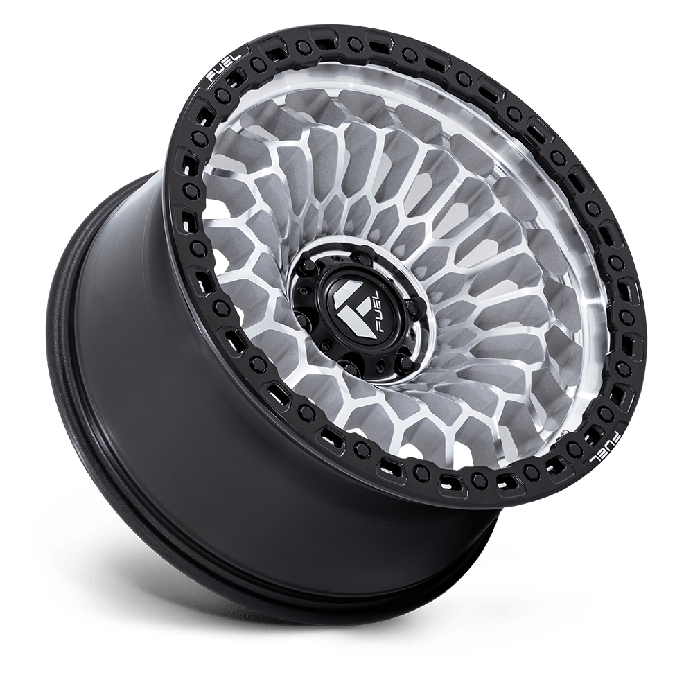 Fuel Off-Road Sinister Machined w/ Matte Black Lip wheel - view 2