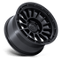 Fuel Off-Road Ascend Matte Black w/ Gloss Black Lip wheel - view 2
