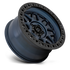 KMC KM549 GRS Midnight Blue w/ Gloss Black Lip wheel - view 2