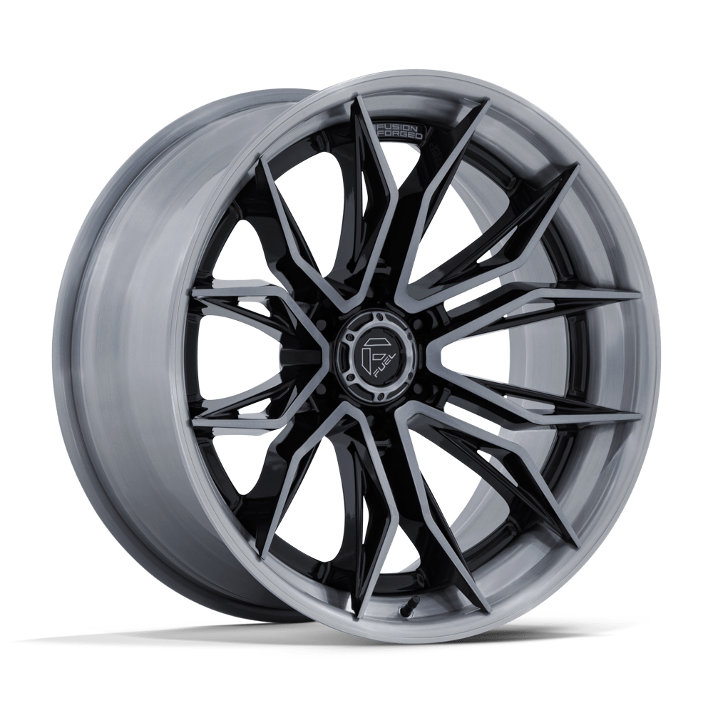 Fuel Off-Road Mutiny Gloss Black Brushed Dark Tint wheel