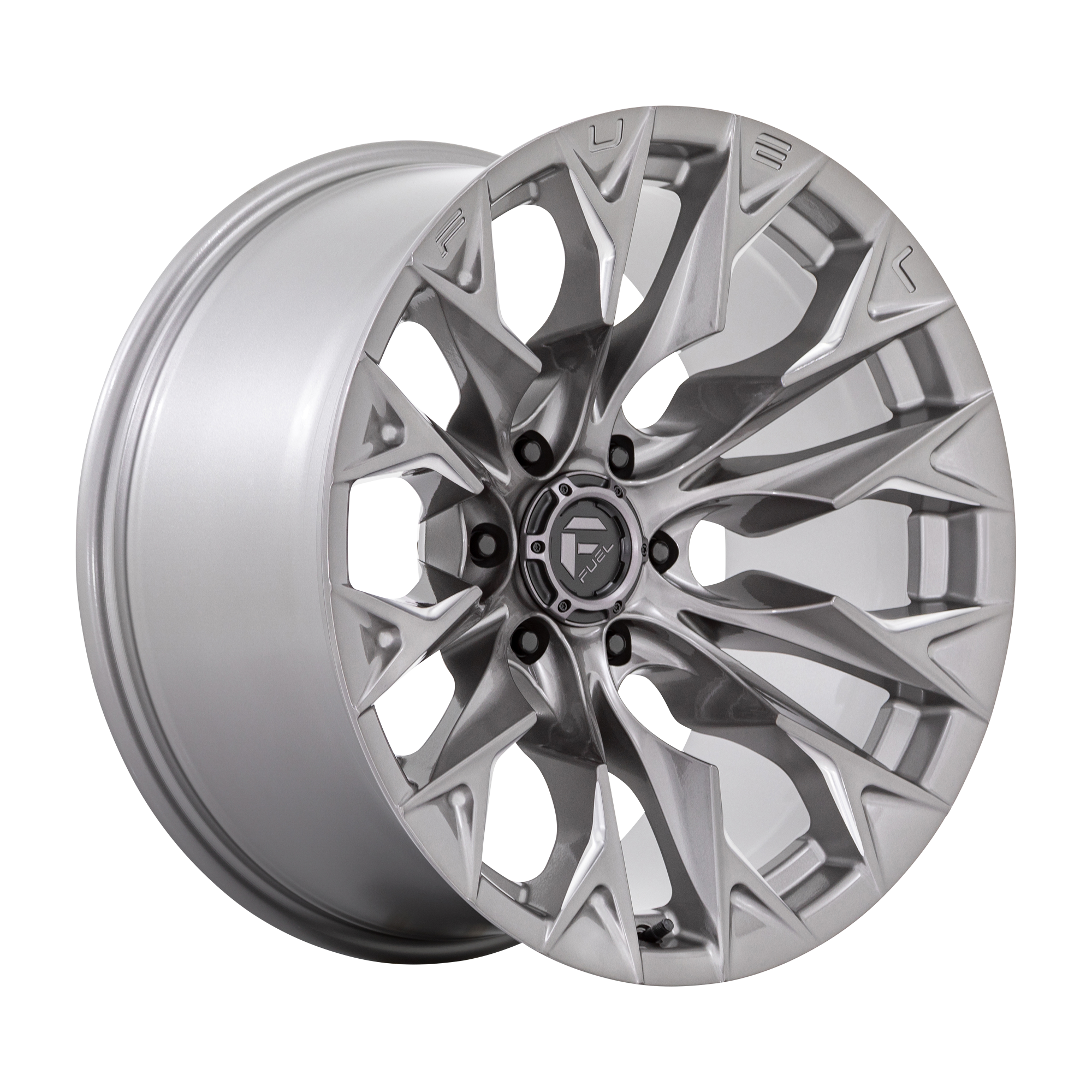Fuel Off-Road Flame Platinum wheel