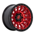 Fuel Off-Road Cycle Candy Red w/ Black Ring wheel