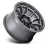 Fuel Off-Road Variant Matte Gunmetal wheel - view 2