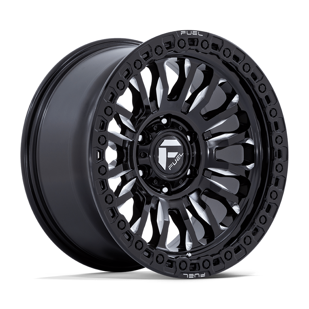 Fuel Off-Road Rincon Gloss Black Milled wheel