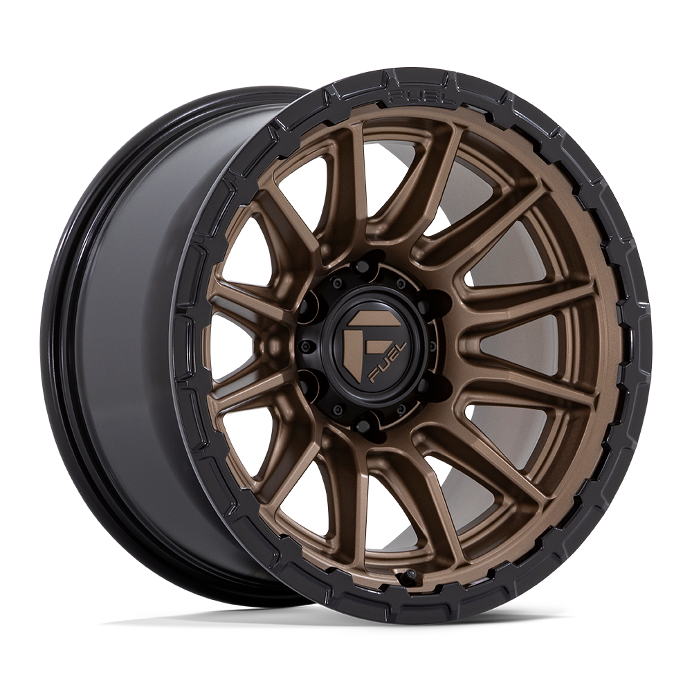 Fuel Off-Road Piston Matte Bronze w/ Gloss Black Lip wheel