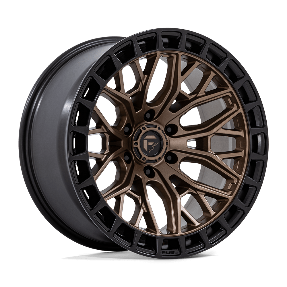 Fuel Off-Road Sigma Matte Bronze w/ Matte Black Lip wheel
