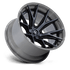 Fuel Off-Road Catalyst Gloss Black Brushed Dark Tint wheel - view 2