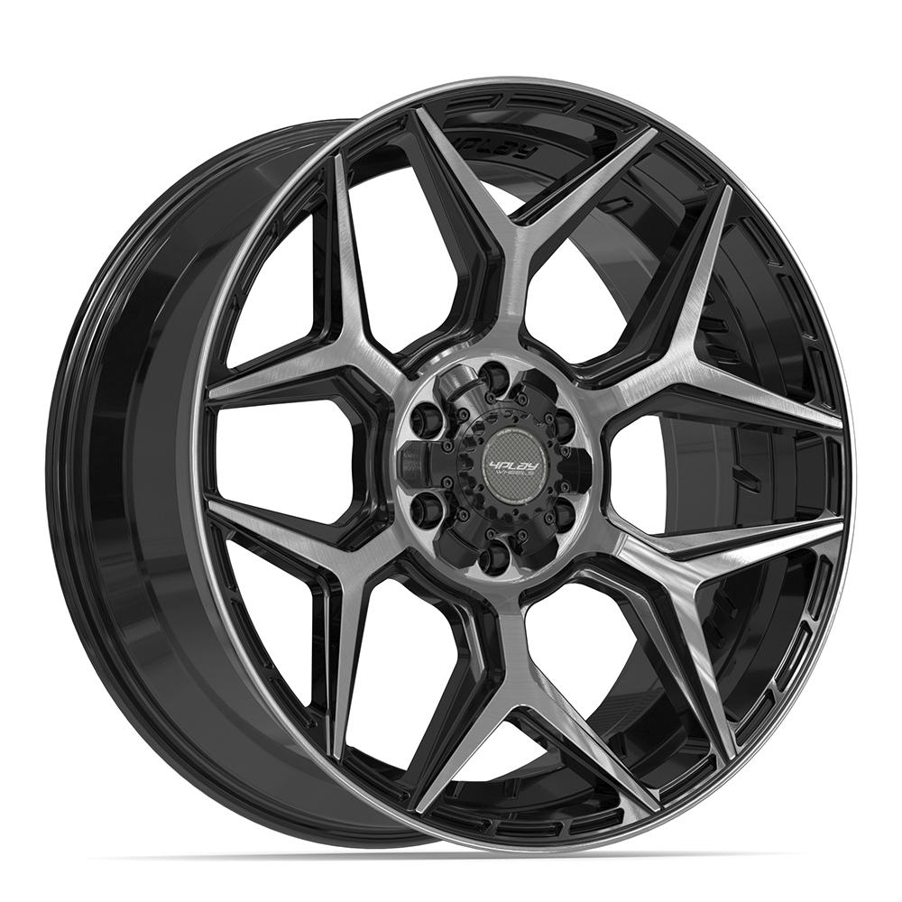4Play 4P06 Brushed Black wheel
