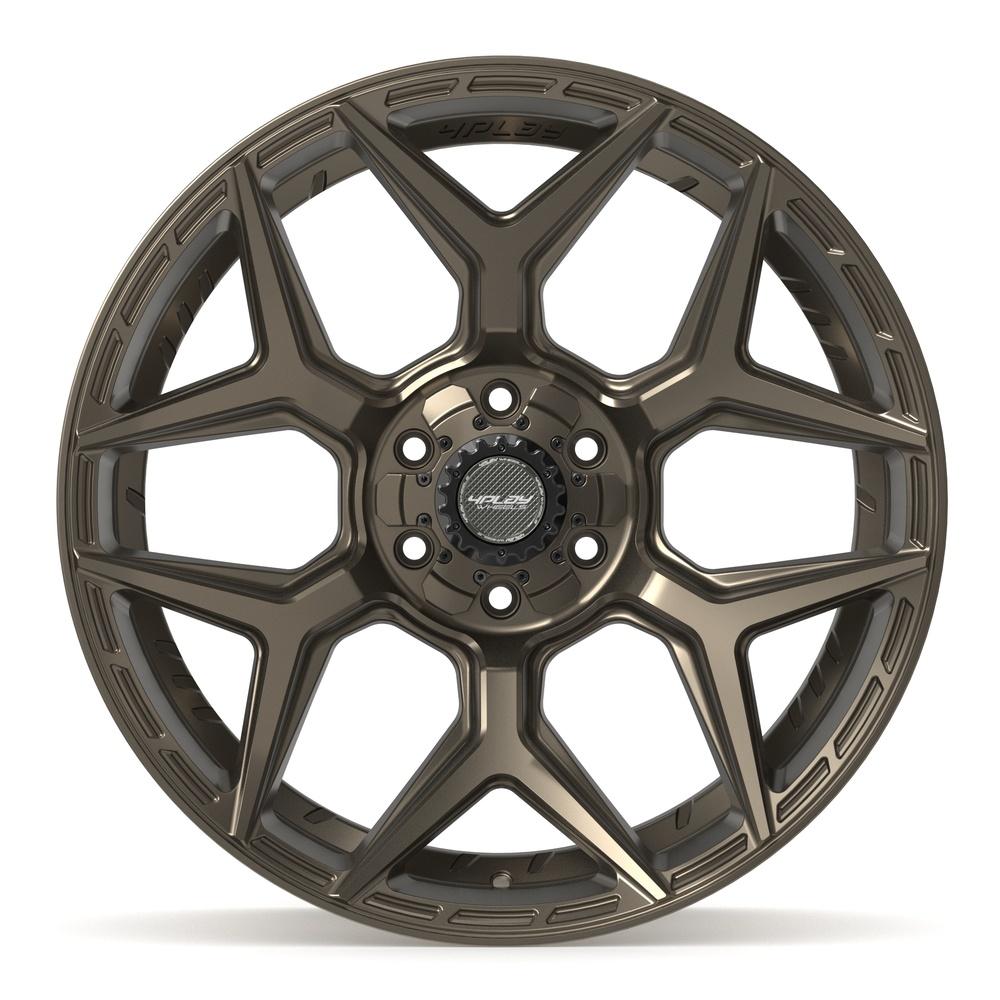 4Play 4P06 Satin Bronze wheel front view