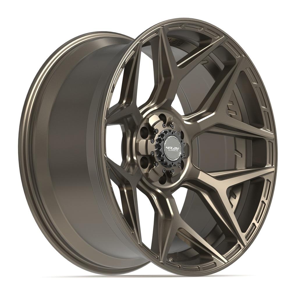4Play 4P06 Satin Bronze wheel angled view