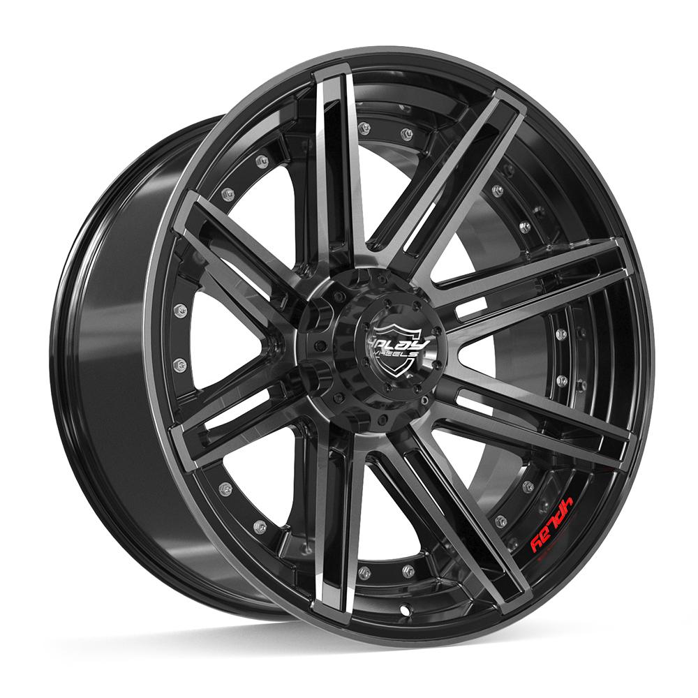 4Play 4P08 Brushed Black wheel