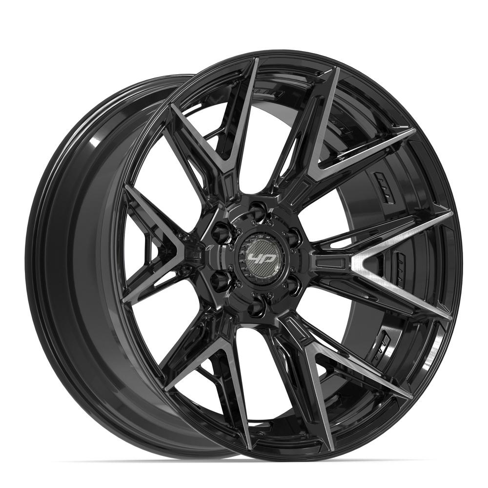 4Play 4P40 Brushed Black wheel