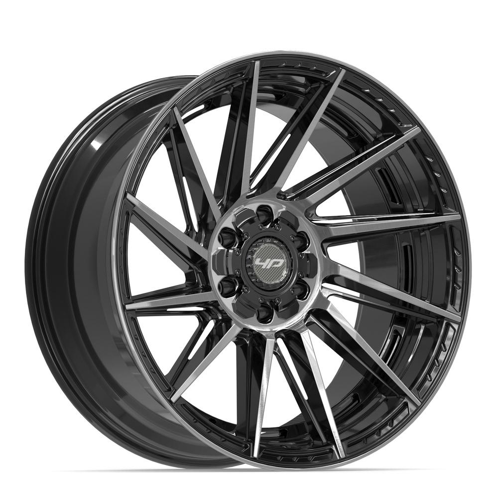 4Play 4P42 Brushed Black wheel