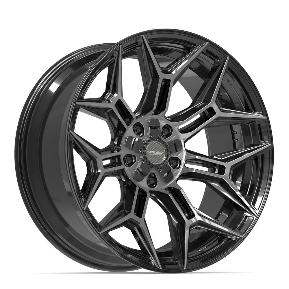 4Play 4P44 Brushed Black wheel
