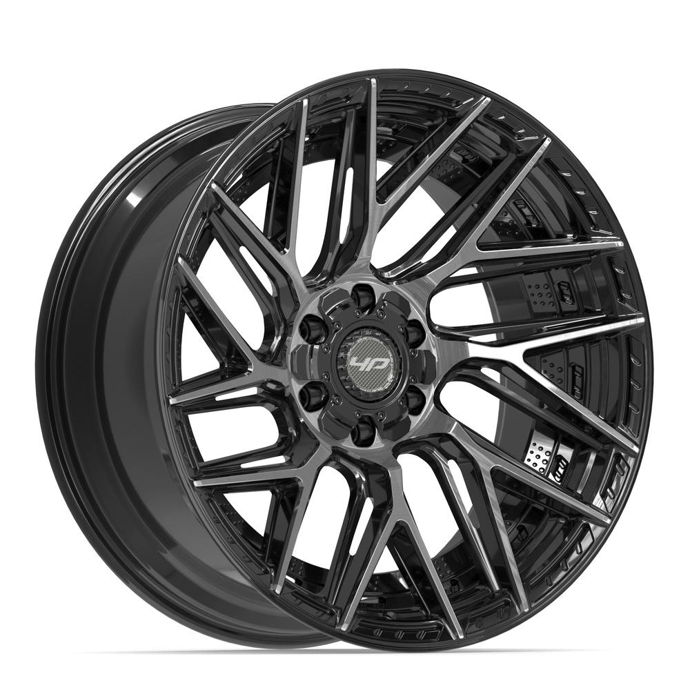 4Play 4P45 Brushed Black wheel