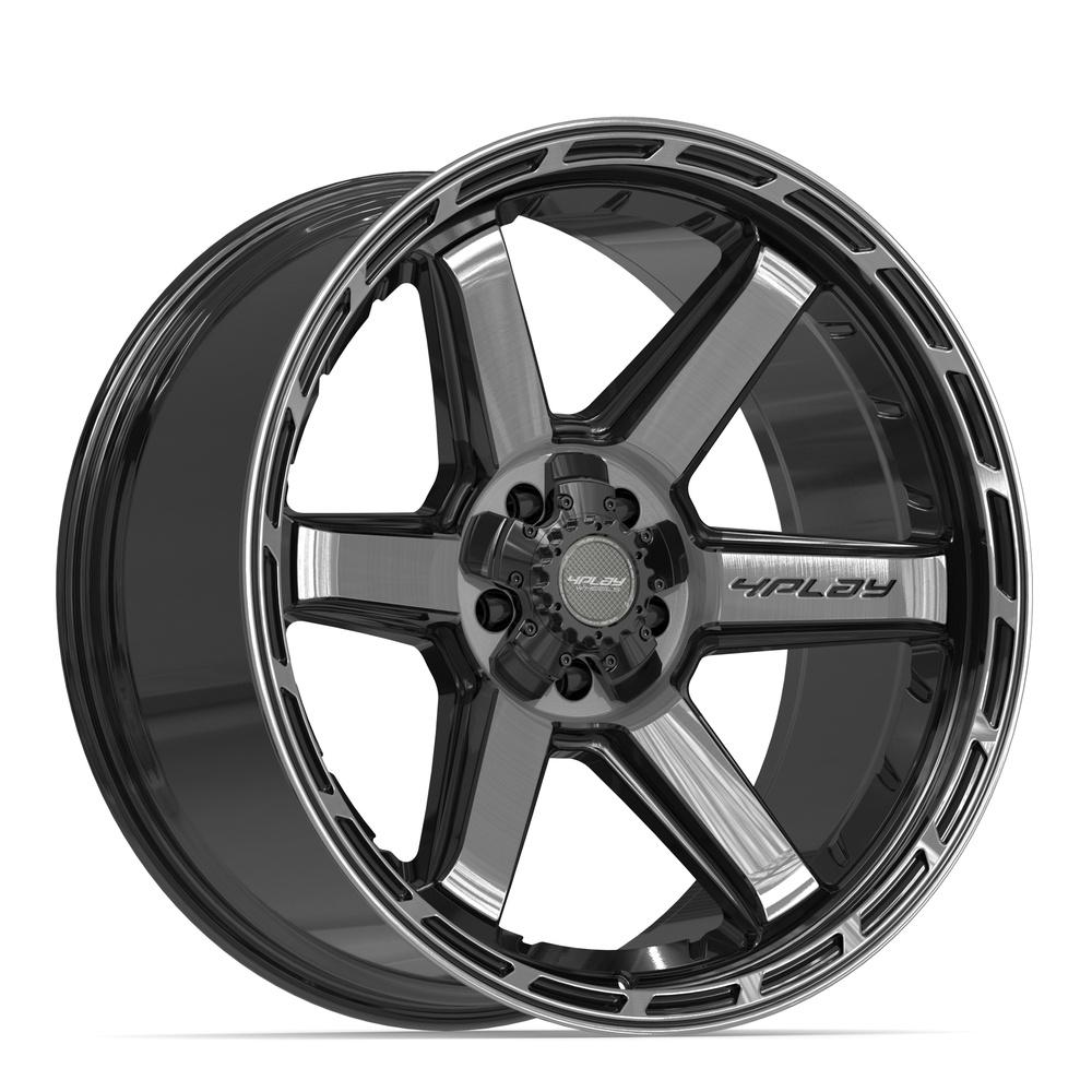 4Play 4P63 Brushed Black wheel
