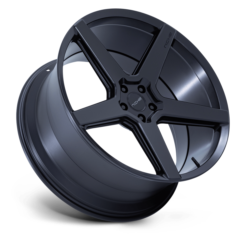 Niche Modena Matte Black wheel - view 2