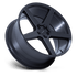 Niche Modena Matte Black wheel - view 2