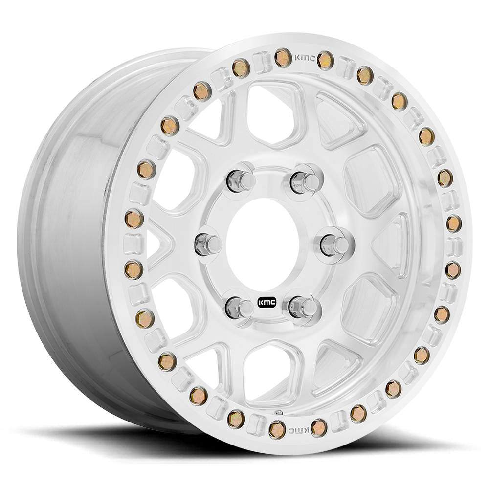KMC KM444 Mesa Forged Beadlock Raw Machined wheel