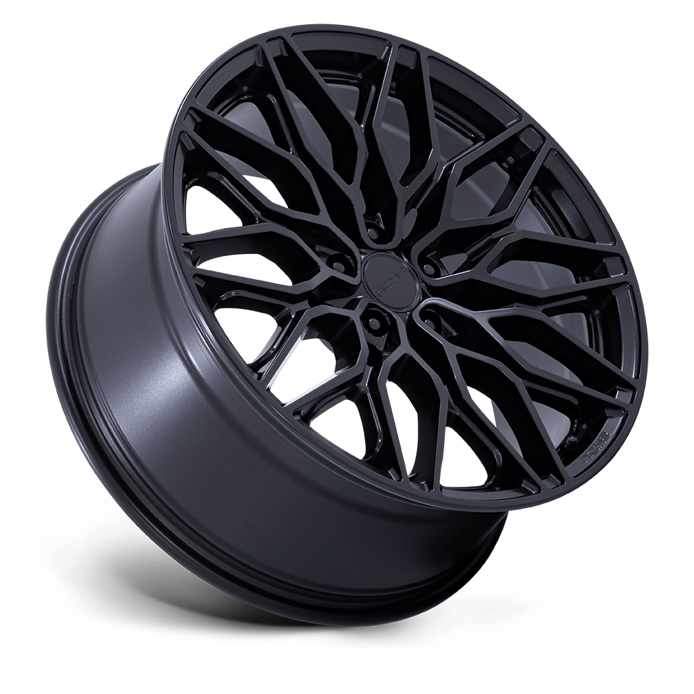 Niche Calabria 5 Matte Black wheel - view 2