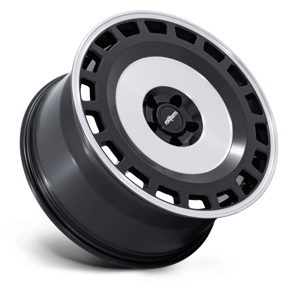 Rotiform ZBF Matte Black w/ Machined Face wheel - view 2