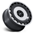 Rotiform ZBF Matte Black w/ Machined Face wheel - view 2