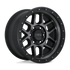 KMC KM544 Mesa Satin Black w/ Gray Tint wheel