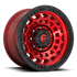 Fuel Off-Road Zephyr Candy Red w/ Black Bead Ring wheel