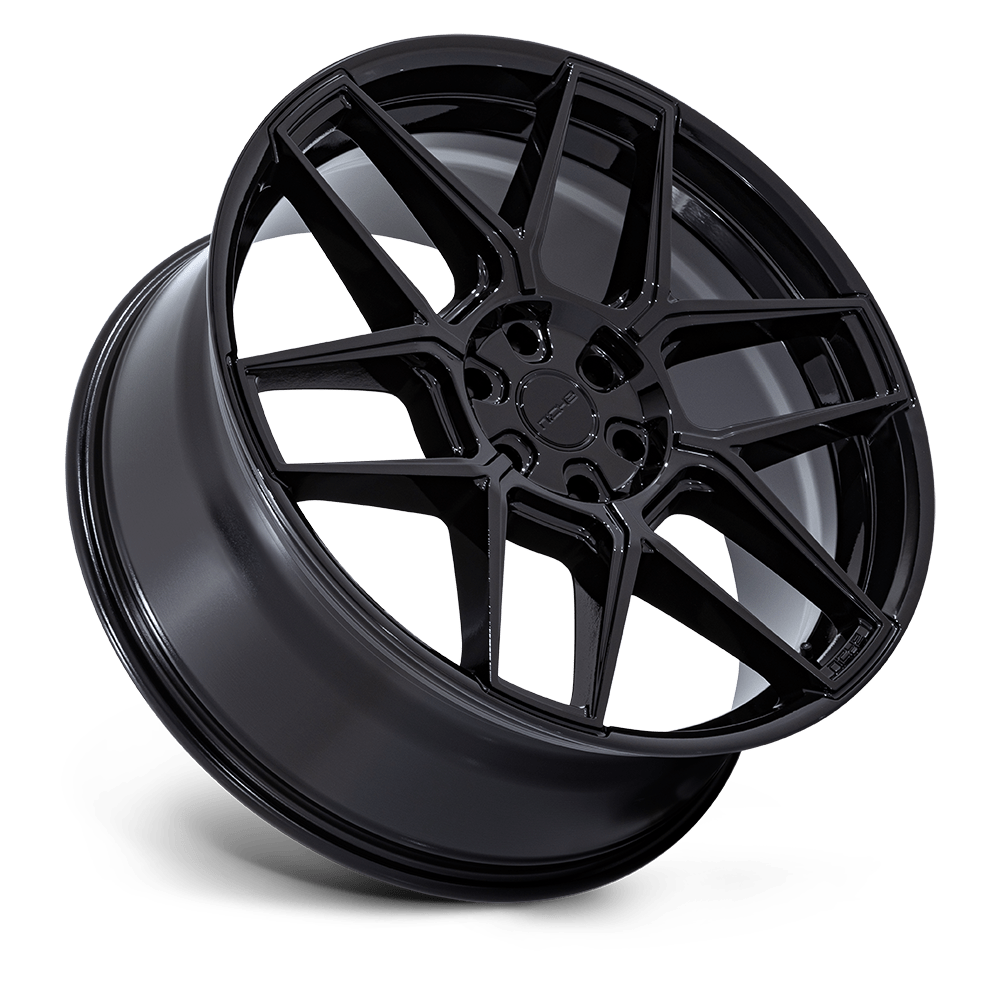 Niche Rise Gloss Black wheel - view 2
