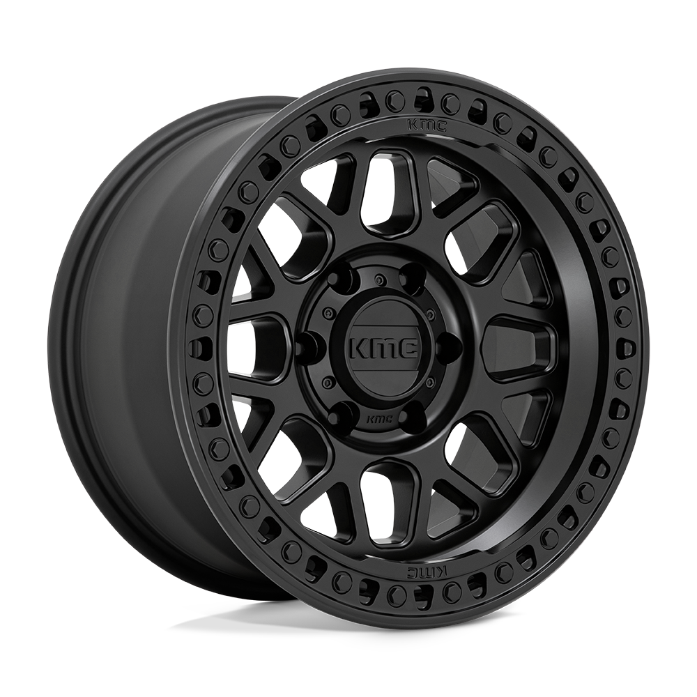 KMC KM549 GRS Satin Black wheel