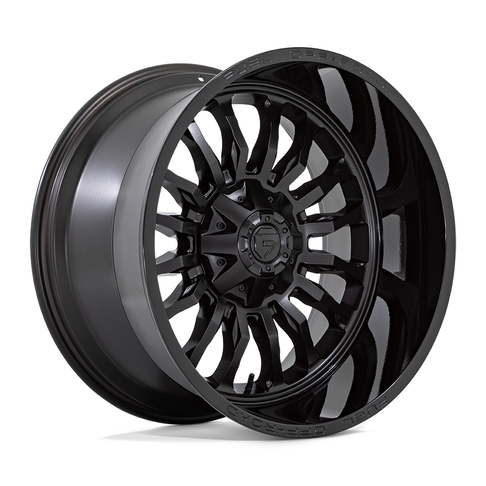 Fuel Off-Road Arc Matte Black w/ Gloss Black Lip wheel