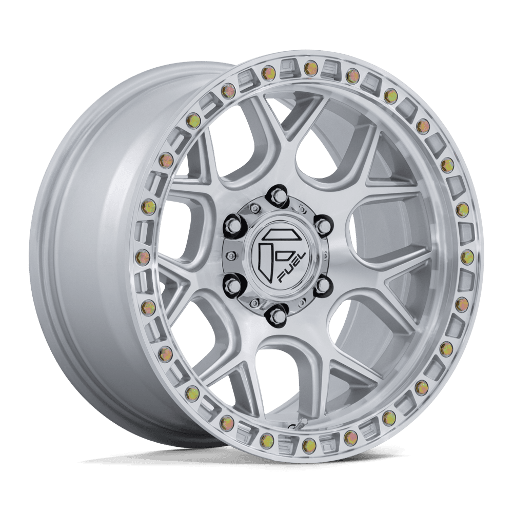 Fuel Off-Road Puma Gloss Silver w/ Machined Face wheel